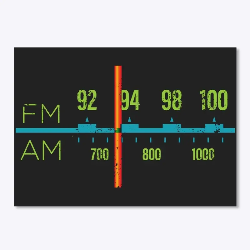 AM/FM Radio Face