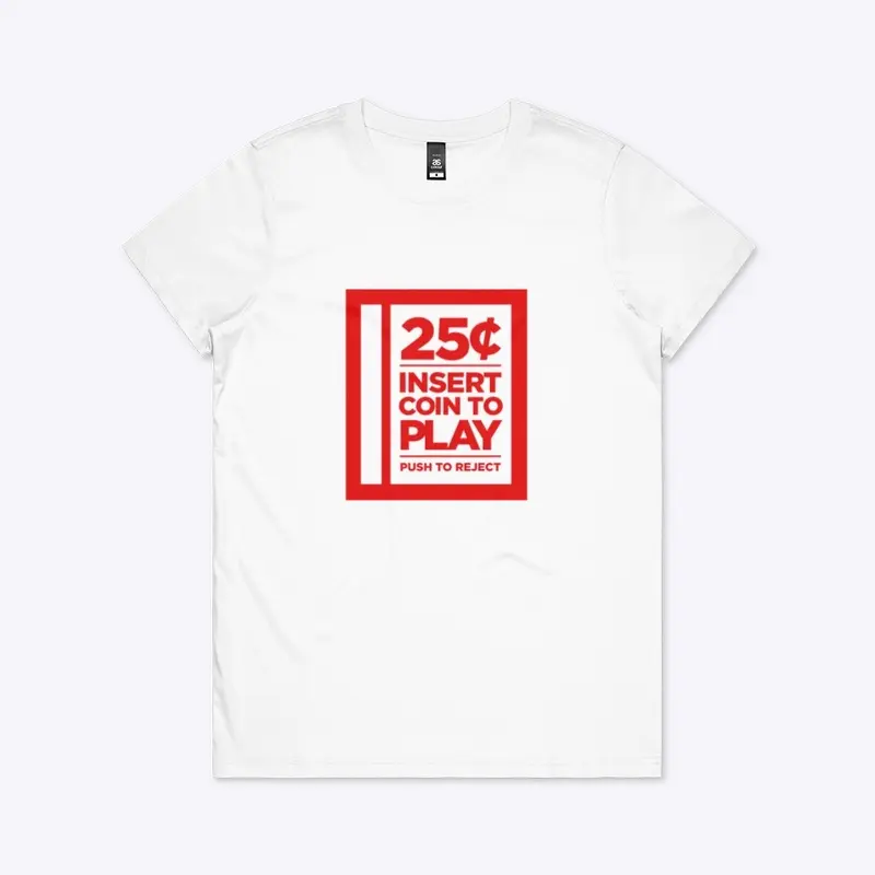 Insert Coin to Play Tee